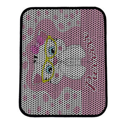 Tapis pour litière de qualité supérieure, 18 po x 24 po | 50% PVC / 50% polyester, lavable à la machine et passer l'aspirateur | Conception durable et facile à nettoyer pour les propriétaires d'animaux de compagnie | Protégez vos planchers des dégâts de la litière