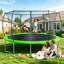 Trampoline d'extérieur de 14 pi avec enclos pour enfants et adultes GVDV-133243183