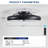 Dimmable LED Ceiling Fan with Lights