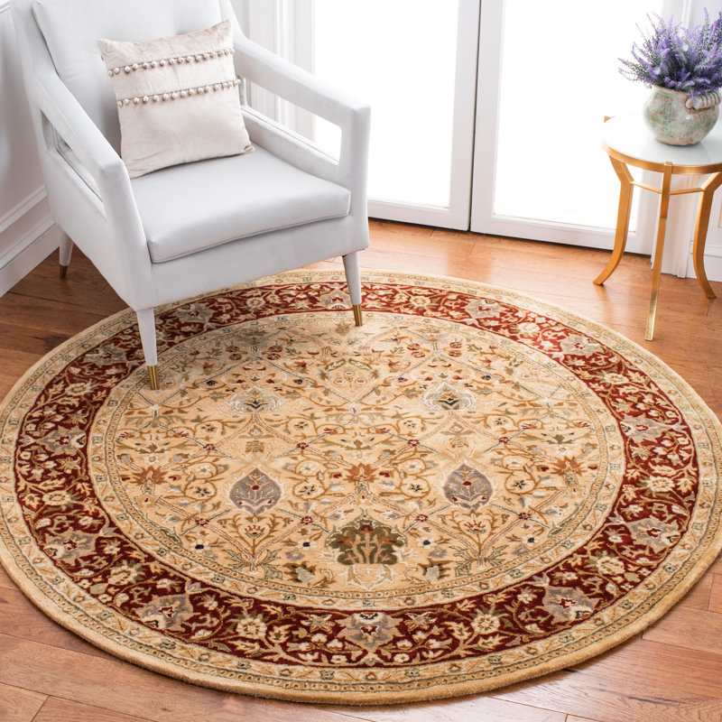 Persian Legend New Zealand Wool Oriental Rug, Round 8'