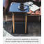 Plain Yamazaki Home Steel + Wood Sofa C Table End Table Coffee Tray, Bedside Or Living Room-62292143