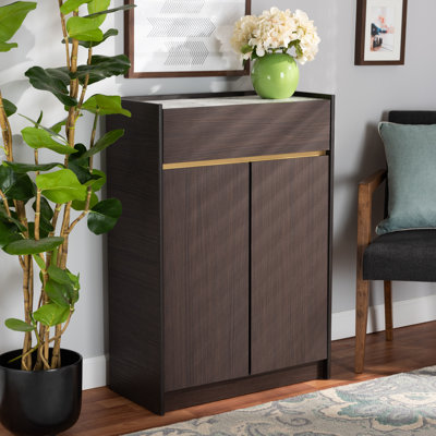 8 Pair Shoe Storage Cabinet
