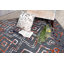 Tapis géométrique bleu / rouge Mcnear-790809410