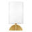 Monica 1-Light Aged Brass Wall Sconce