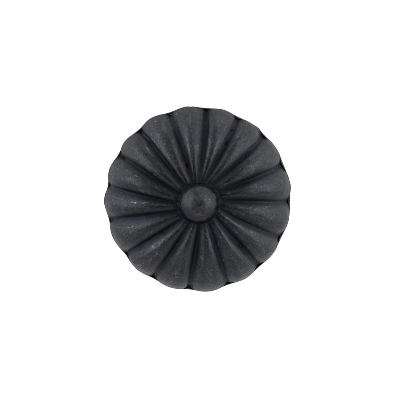 Poignée ronde 1 5/16" de diamètre Expression, Fer noir mat