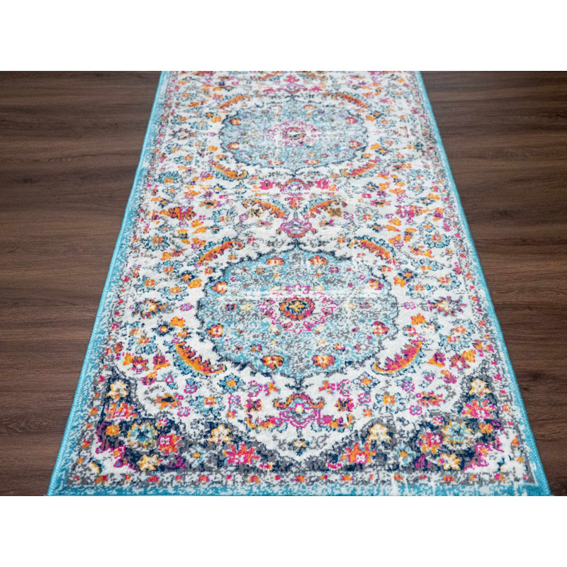 Favreau Oriental Indoor Rug, Round 5'3"