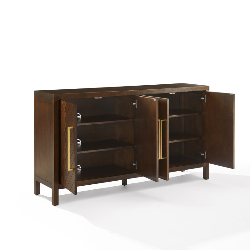 Buffet Gladine brun foncé