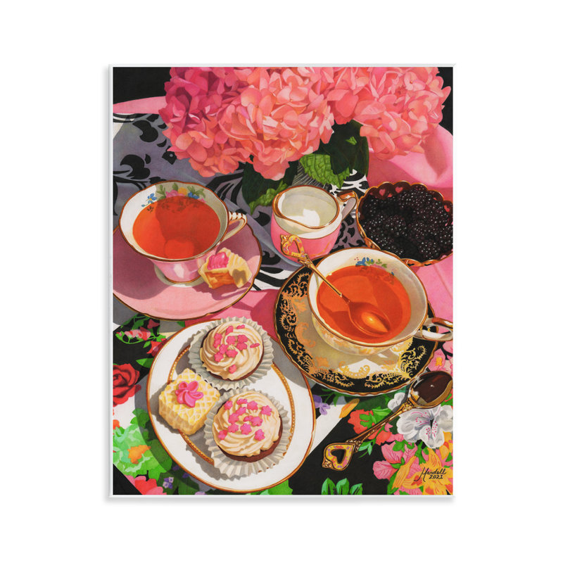 «Rose Hydrangea Tea Party» par Mardell Schuster
