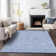 Premium Machine Washable Prisco Sky Rug