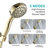 Adjustable Handheld Shower Head with Hose