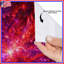 Rideaux de douche rouge mauve très fractal-1445340118
