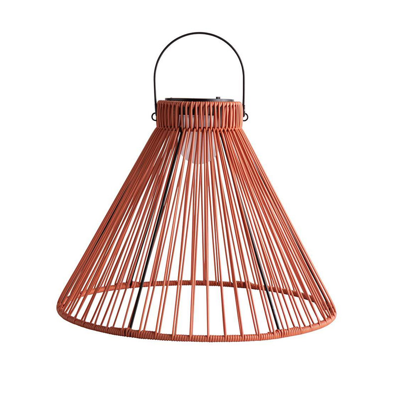 LED Outdoor Hanging Light, Pink
