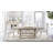 Ceejai Extendable Walnut Solid Wood Dining Table