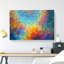 Mood Of The Rainbow In Abstract - Wrapped Canvas-55310343