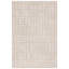 Tapis géométrique en laine / jute touffeté à la main Indiana-546947032