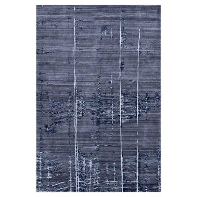 Area Rug in Charcoal