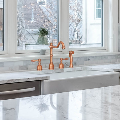 Akicon Kitchen Faucet with Side Spray