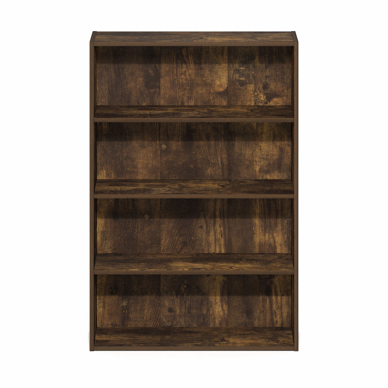 Bibliothèque Furinno Basic 4-Shelf, Bois de pin ambré