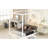 Queen Size White Platform Bed With Canopy And Support Legs - Clean Silhouette, Stable Support, Keeps Mattress Cool Fresh Mattress, Base