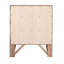 Table de chevet 3 tiroirs Marilla, cerise-1316865602