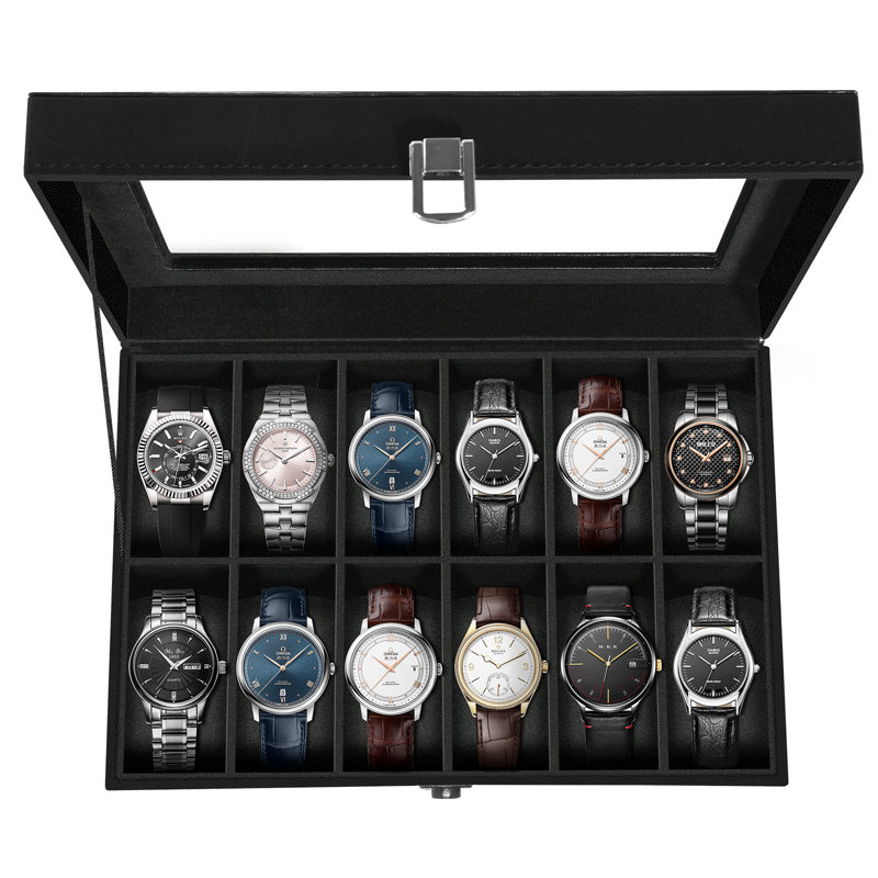 Watch Box +,  3.1'' H X 11.9'' W X 8'' D