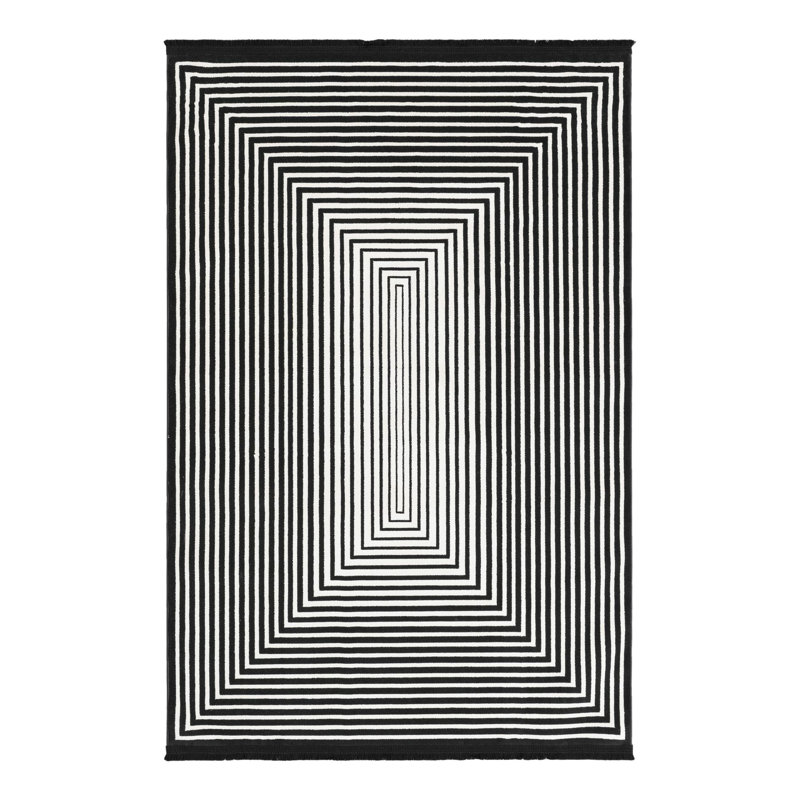 Kanoi Geometric Indoor Rug, Rectangle 10' x 14'1"