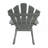 Reclining Wooden Outdoor Rocking Adirondack chair