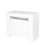 Console multifonctionnelle, extensible 118,50 po, blanche et élégante, blanche, multifonctionnelle, pièce d'optimisation de l'espace-1021585328