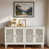 Blanc / gris antique