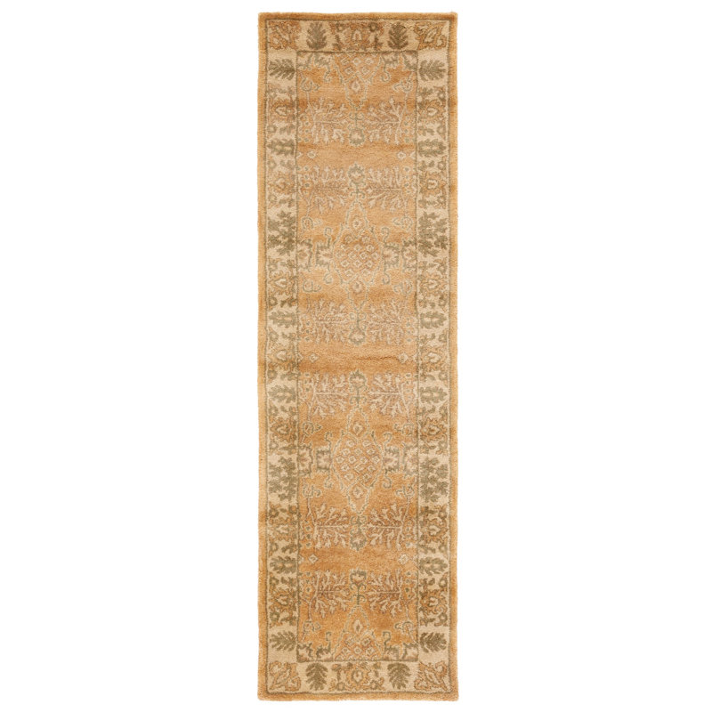 Molter Bergama Hand Tufted Wool Oriental Rug, Runner 2'3" x 8'