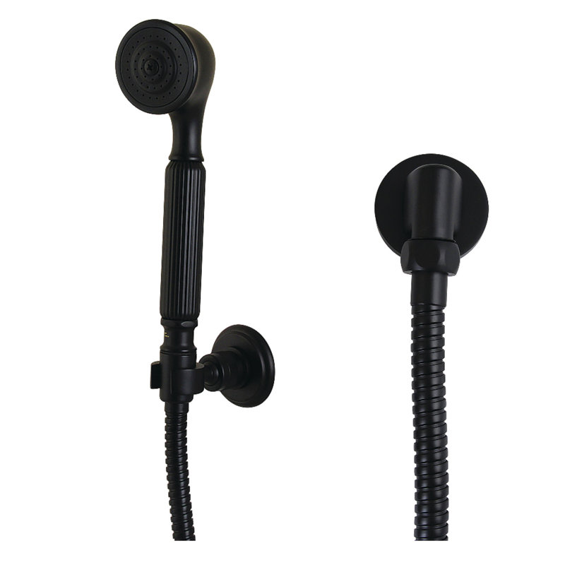 Kingston Brass Restoration Hand Shower Kit, Matte Black