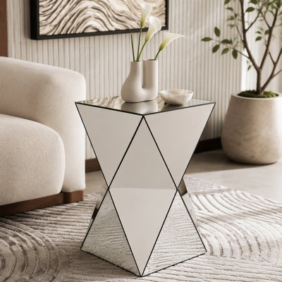 Table d'appoint géométrique à champagne Champagne