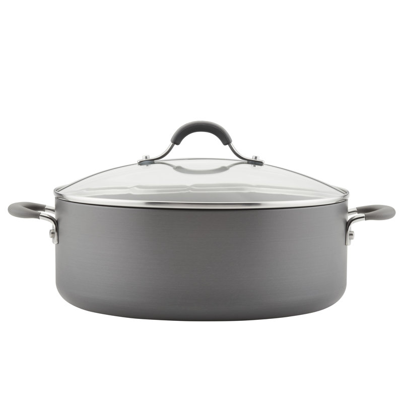 Circulon Elementum Hard-Anodized Nonstick Stockpot with Lid, 7.5 qt.