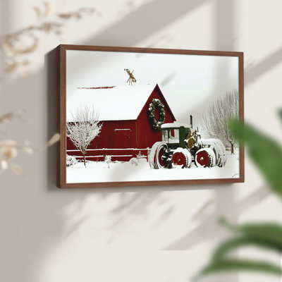 «Chirstmas Art» - Dxviii, reproduction encadrée