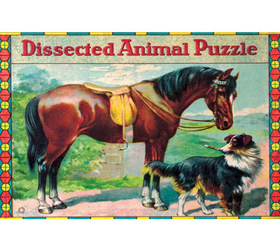 Dissected Animal Puzzle - Unframed Advertisements