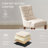 Berenis Tufted Linen Upholstered Elegant Dinning Chair-551275075-571557673