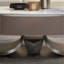 Table basse ovale en pierre claire-109000792-109000793
