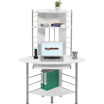 Tunney Steel Computer Desk