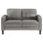 Farallone Grey 2-Piece Track Arm Sofa Set