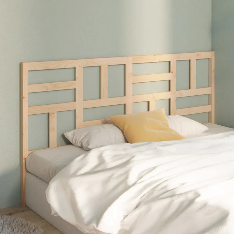 Mendelson Solid Wood Headboard, 186 x 104 cm, Brown