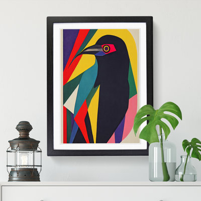 Raven Bird Abstract Vol.4 - Single Picture Frame Print