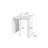 Solid Surface Shower Bench Stool Matte White