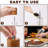 2 Pack Adjustable Coarseness Pepper Salt Grinder (set Of 2)