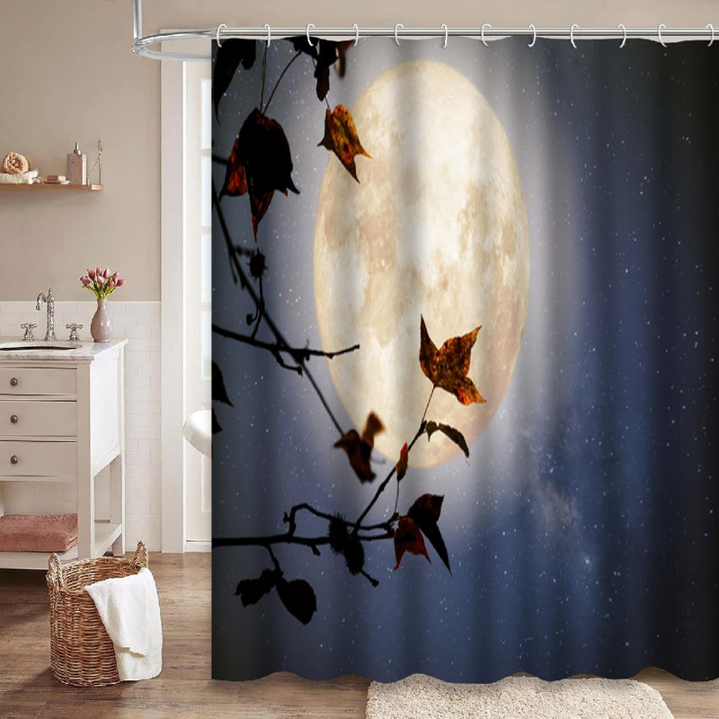 Rideau de douche Fantasy Autumn, L 72 po x l 84 po