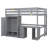 Loft Bed With Wardrobe-1758604900