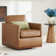 Benten Upholstered Swivel Armchair