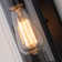 Ataman 14" Classic Outdoor Wall Sconce 1 Light in Cylinder Glass Shade and Rectangular Metal Frame