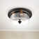 Weccacoe Glass Flush Mount