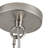 Massi 1 - Light Silver Single Pendant