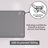 Lucha Gray Framed Wall Mounted Bathroom Vanity Mirror with Tempered Glass-808870295-848255537